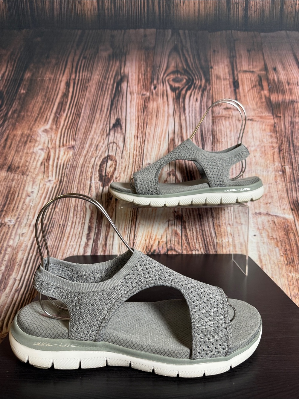 Skechers Flex Appeal 2.0 Deja Vu Sandals Womens Sz 11
